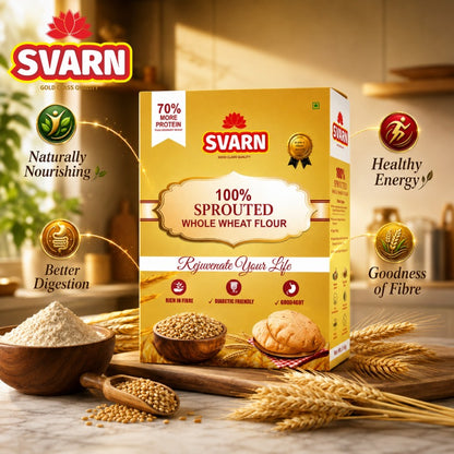 Svarn Sprouted 100% Whole Wheat Atta